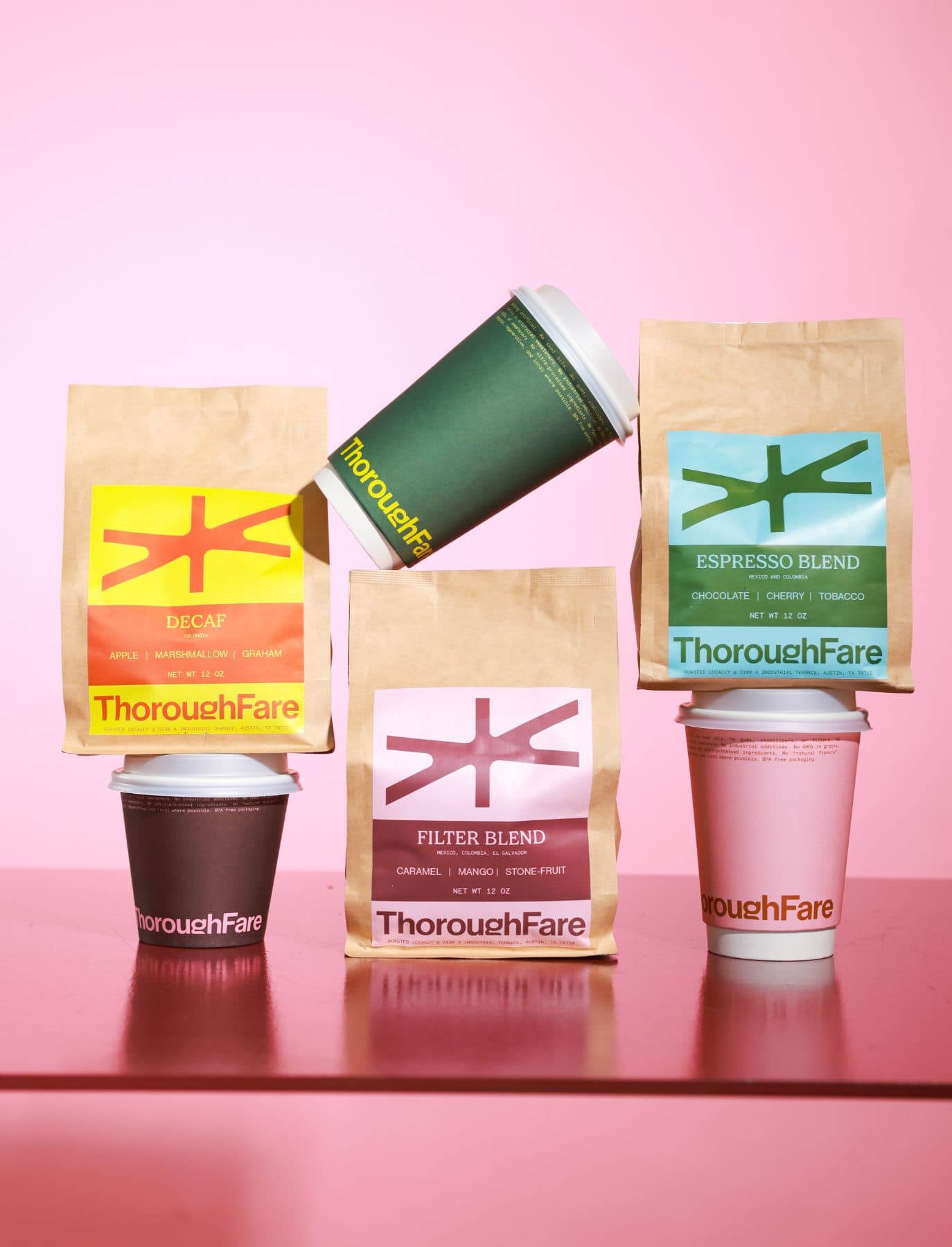 The ThoroughFare coffee lineup