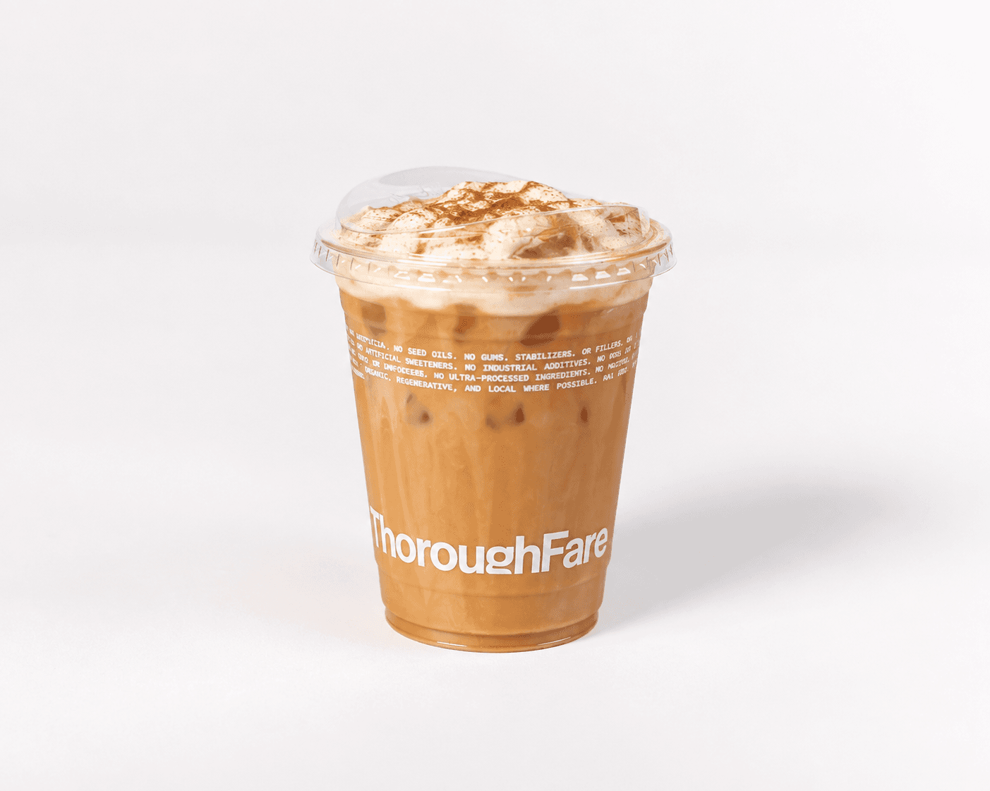 Iced Pumpkin Spiced Latte — Drink Bar at ThoroughFare