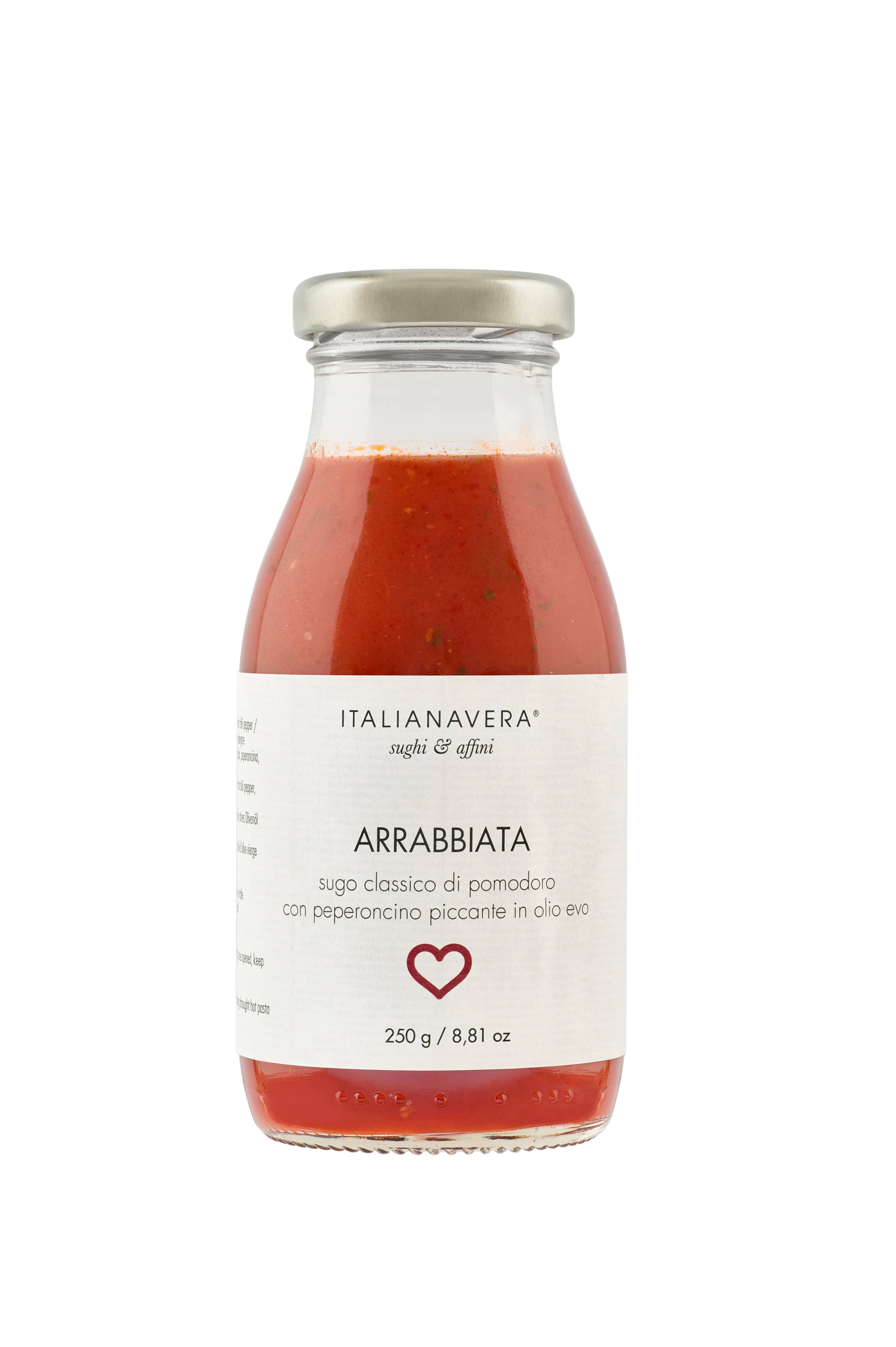 Italianavera ARRABBIATA - tomato and chilli sauce 250g — Market at ThoroughFare