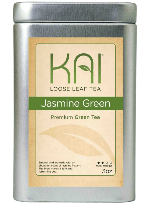 Kai Organic Jasmine Green Tea - 3 oz Tin — Market at ThoroughFare