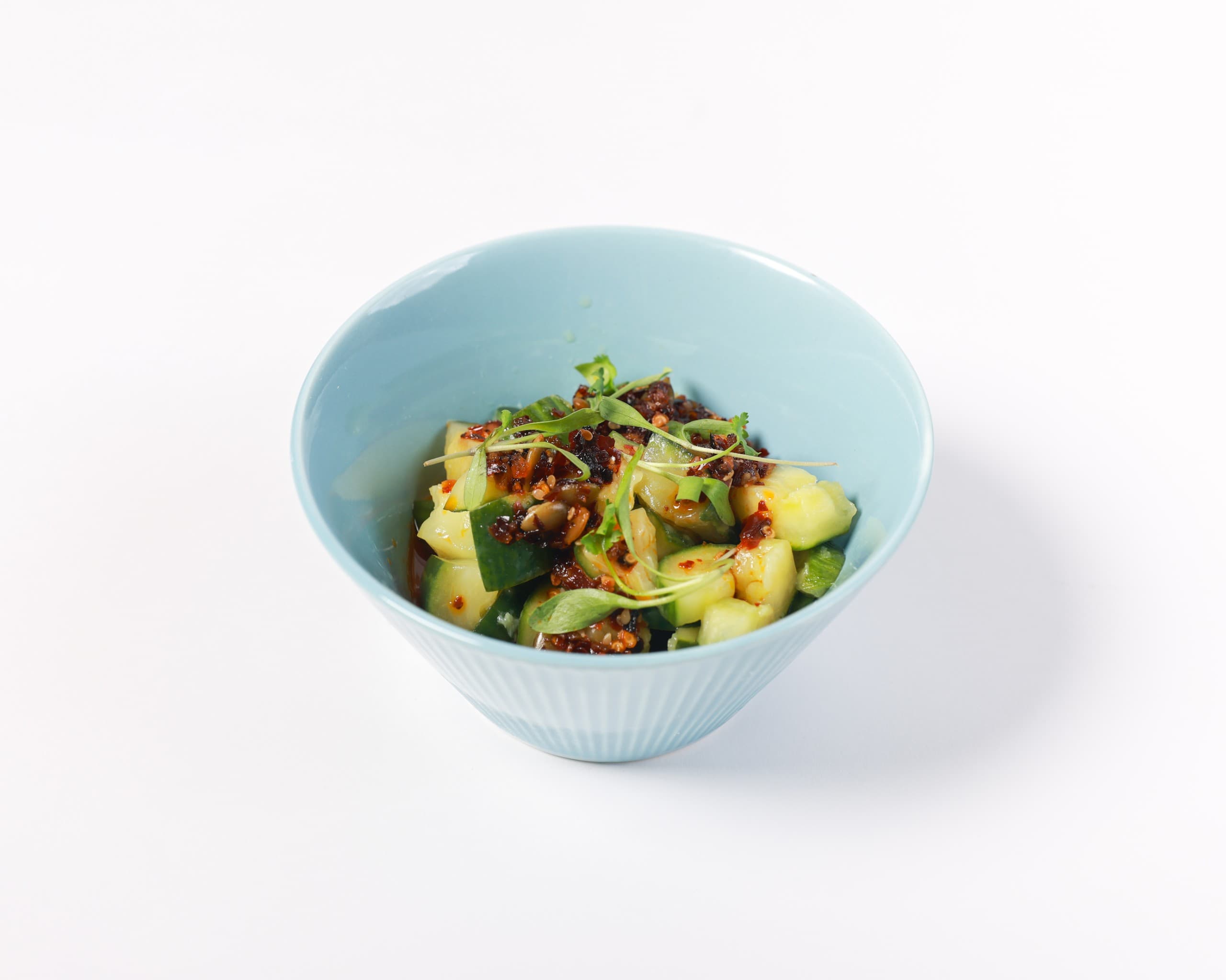 Smashed Cucumber Salad — Kitchen at ThoroughFare