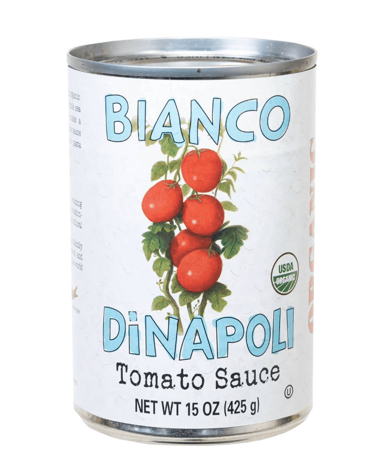 Bianco Dinapoli Organic Tomato Sauce Can — Market at ThoroughFare