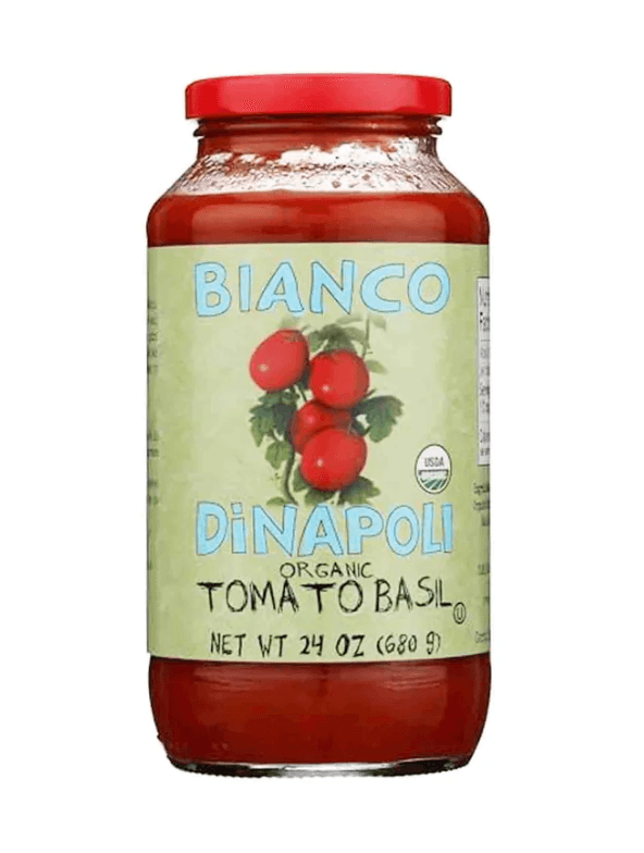 Bianco Dinapoli Organic Tomato Basil Pasta Sauce — Market at ThoroughFare