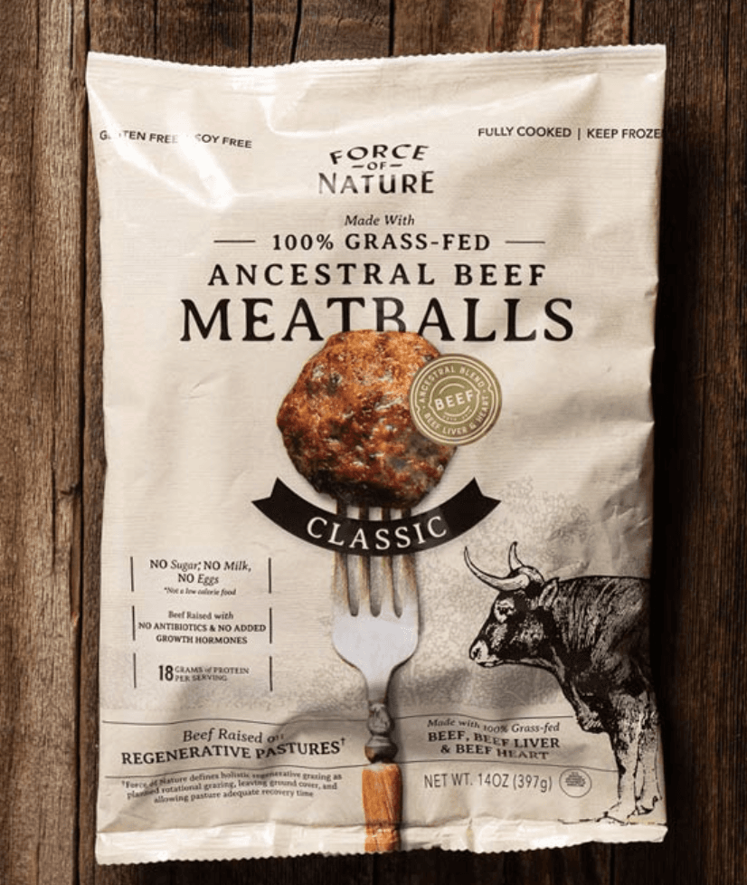 Force of Nature Meat Balls — Market at ThoroughFare