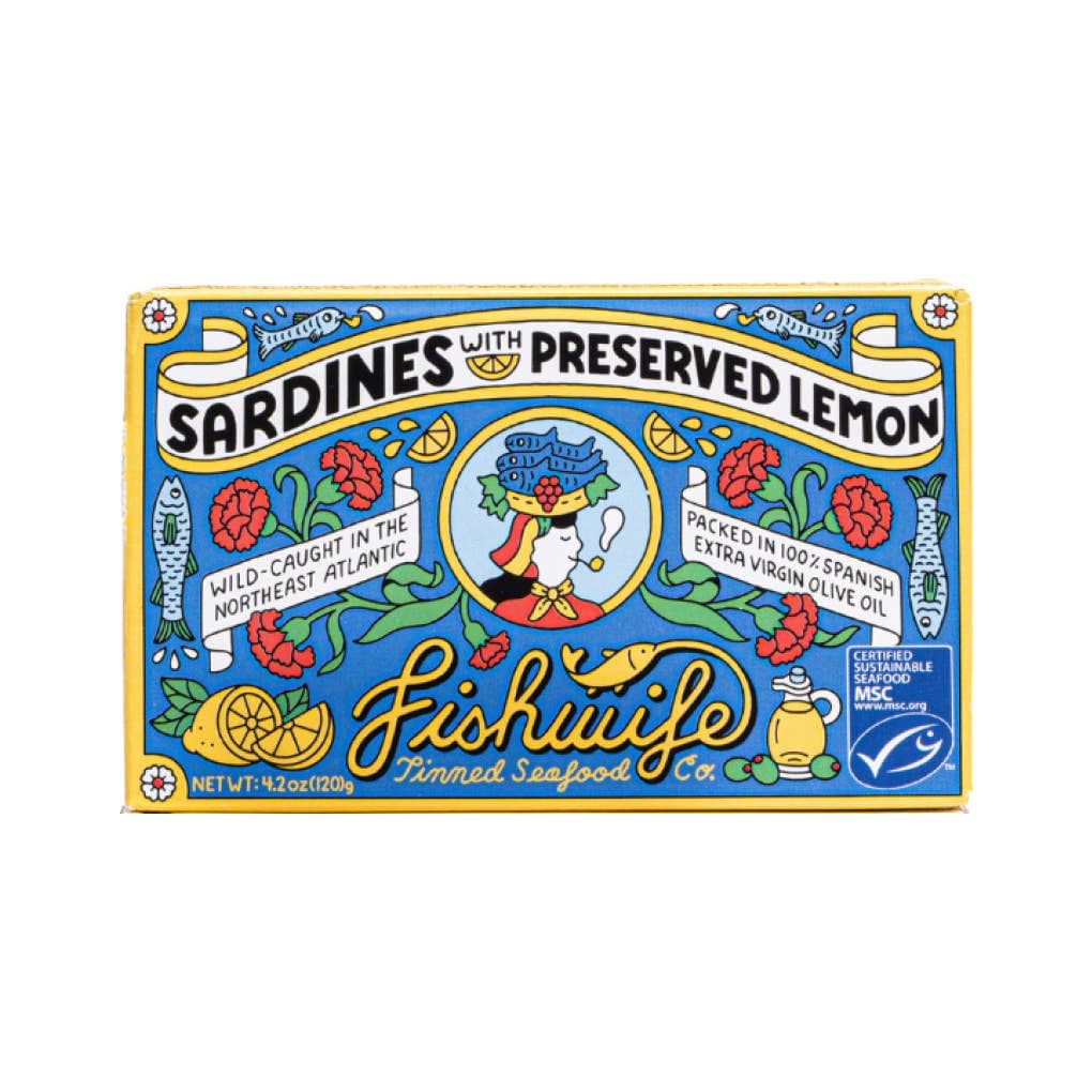 Fishwife Sardines with Preserved Lemon — Market at ThoroughFare