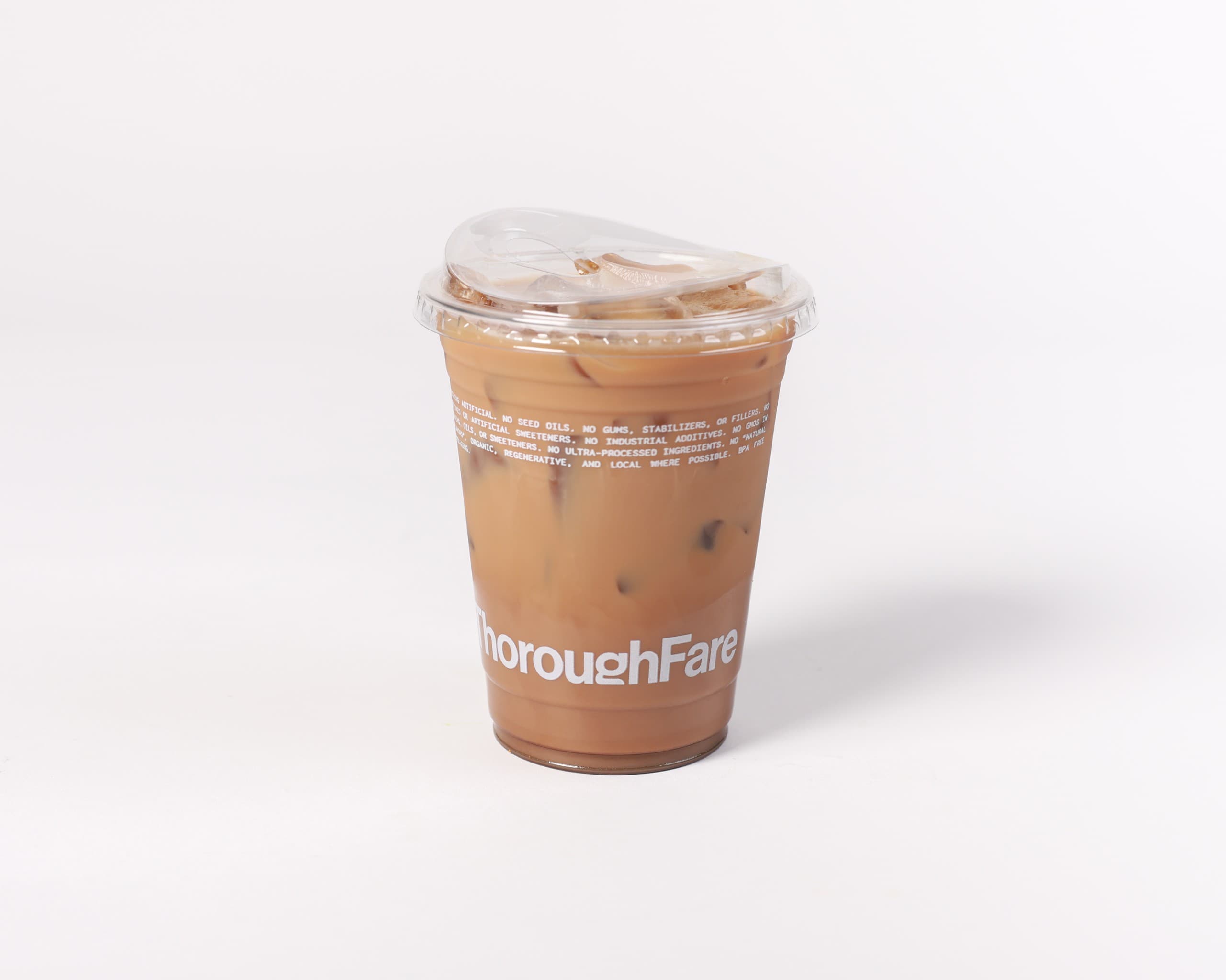 Iced Latte — Drink Bar at ThoroughFare