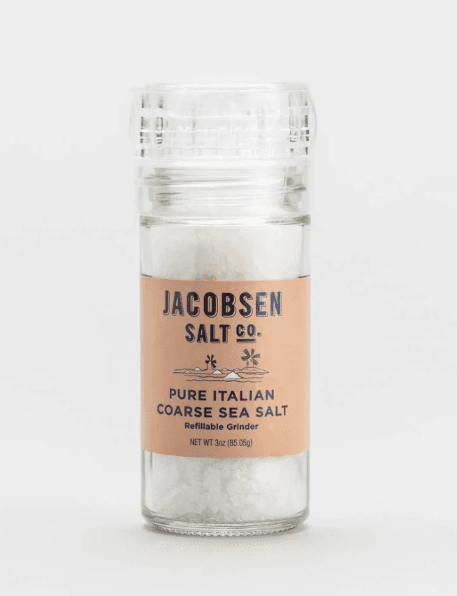 Jacobsen Co. Pure Coarse Sea Salt Grinder — Market at ThoroughFare