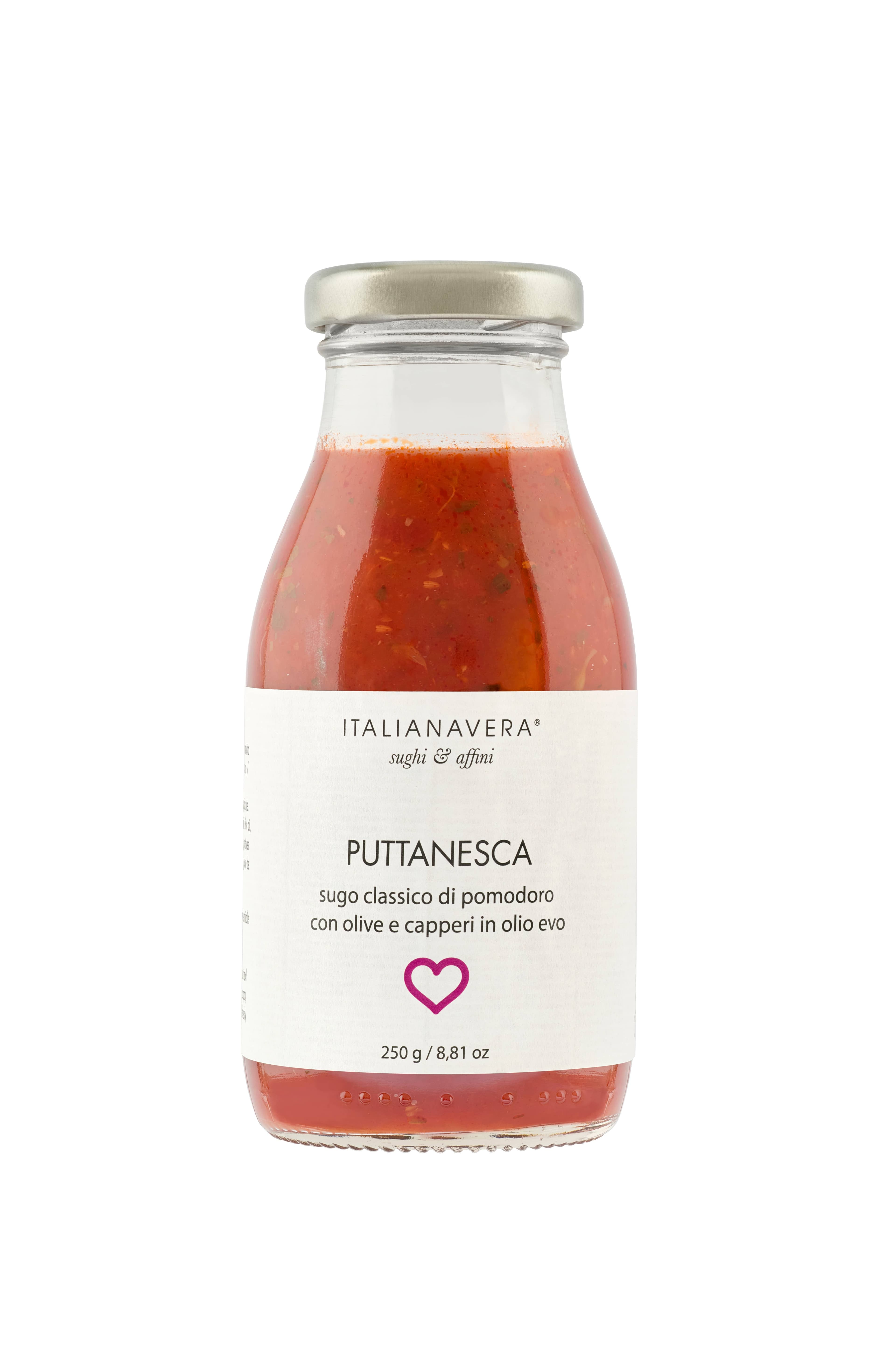 Italianavera PUTTANESCA - tomato sauce with olives and capers 250g — Market at ThoroughFare
