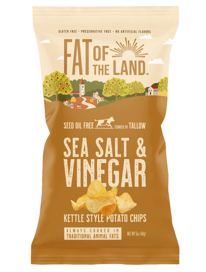 Fat of The Land Salt & Vinegar Chips — Market at ThoroughFare